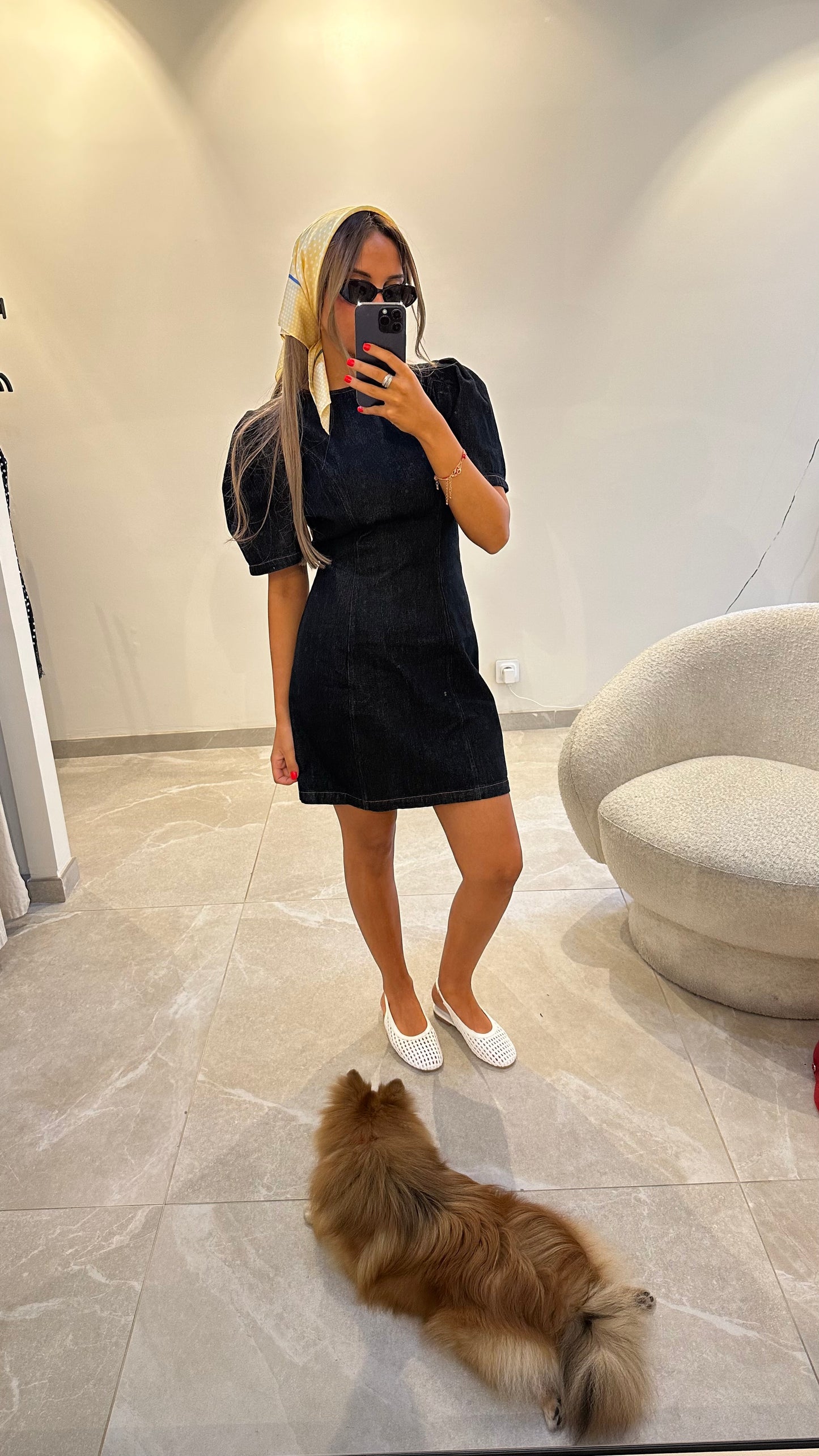 ROBE JEAN BRUT