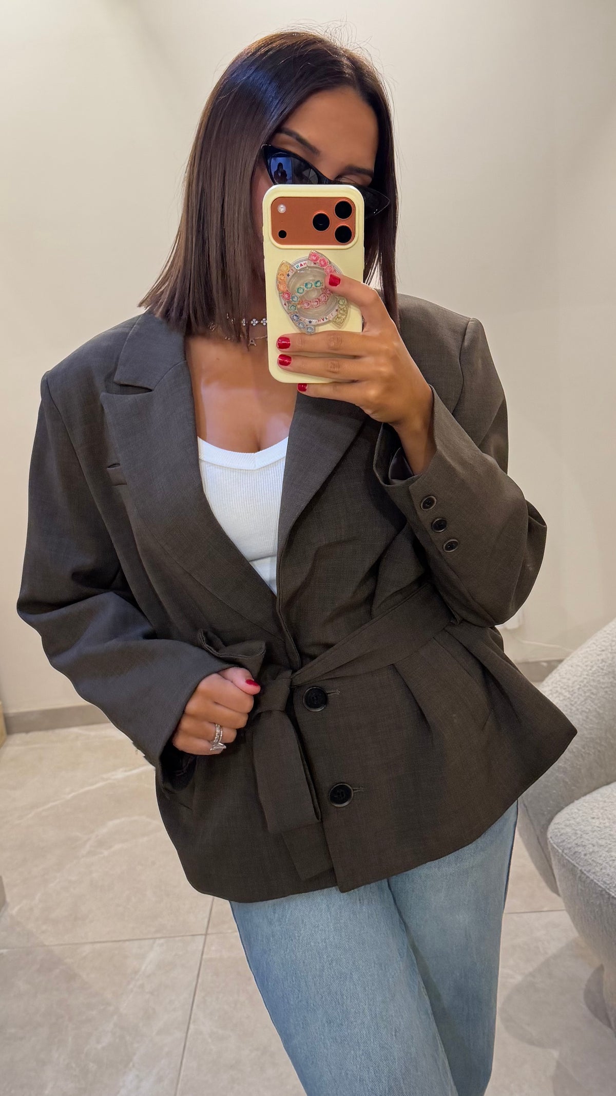 BLAZER CHOCOLAT