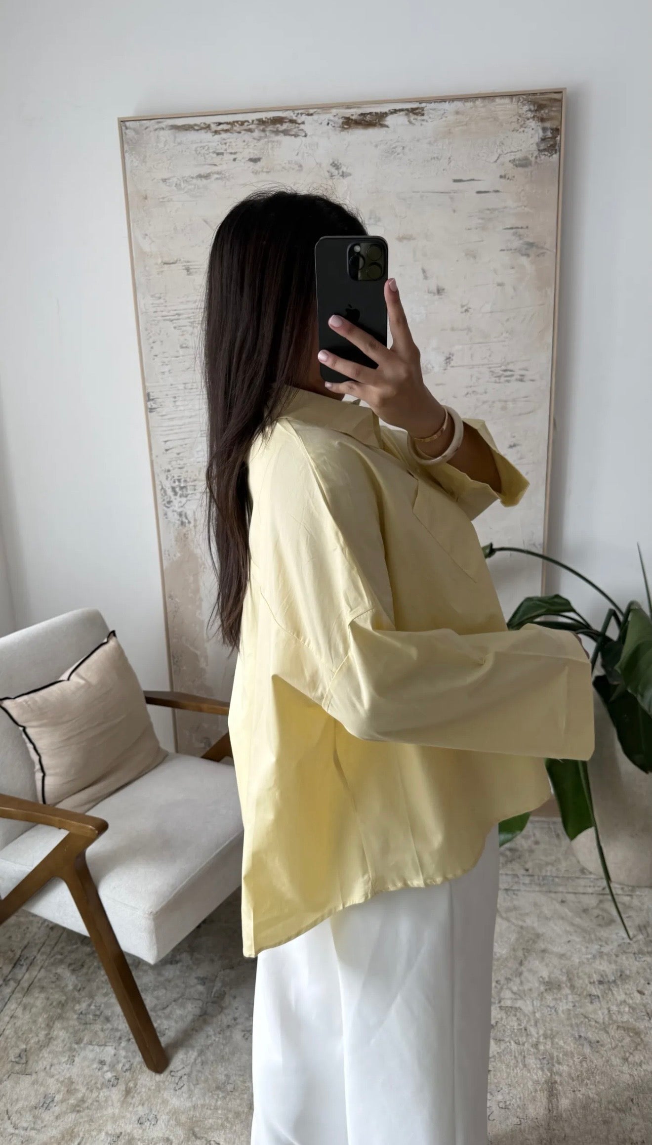 CHEMISE JAUNE