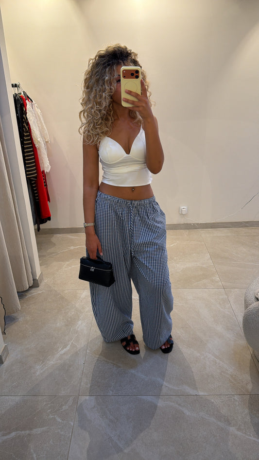 PANTALON A CARREAUX