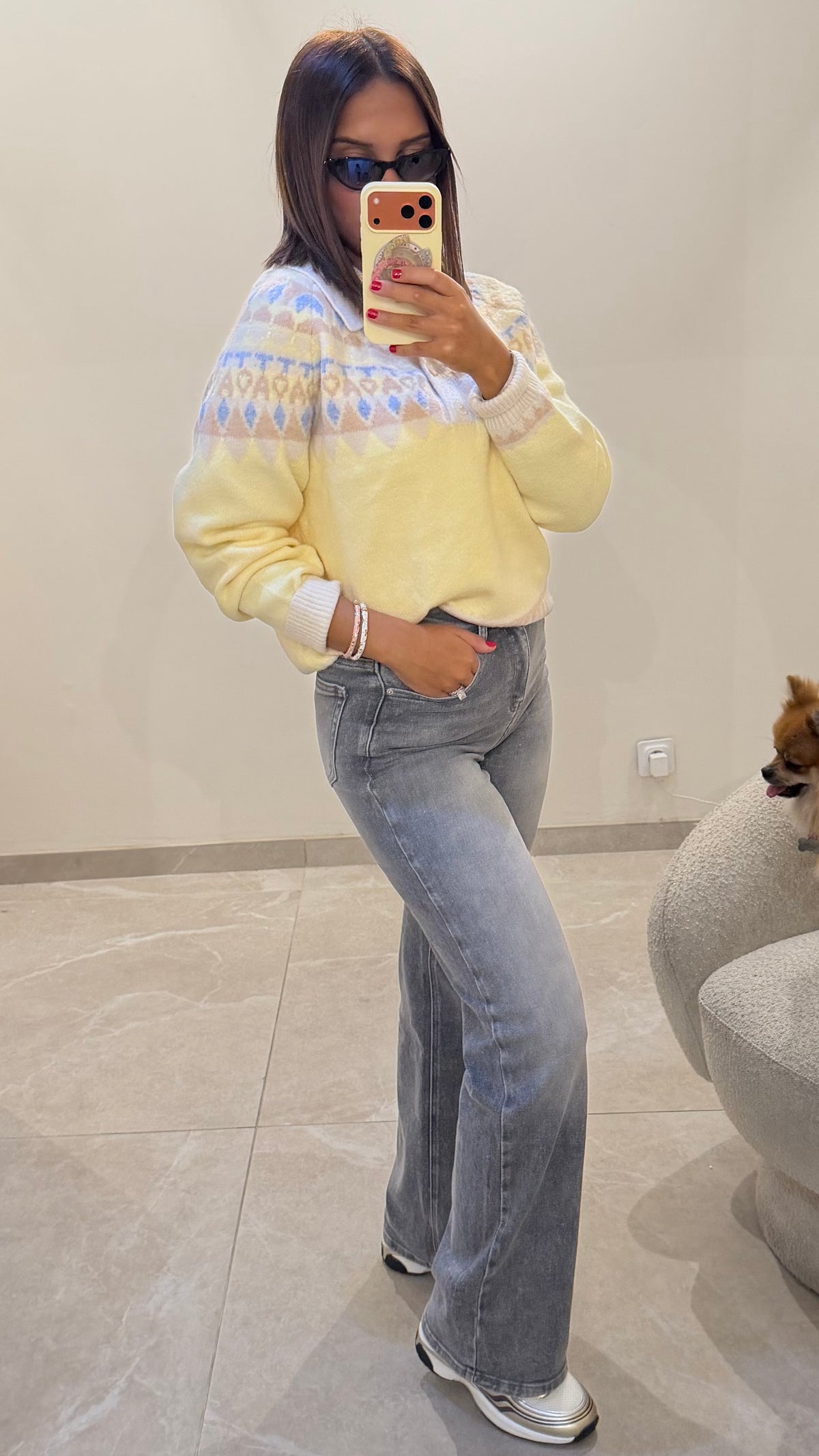 PULL JAUNE