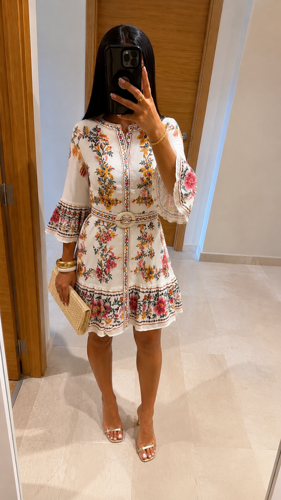 ROBE FLEURI